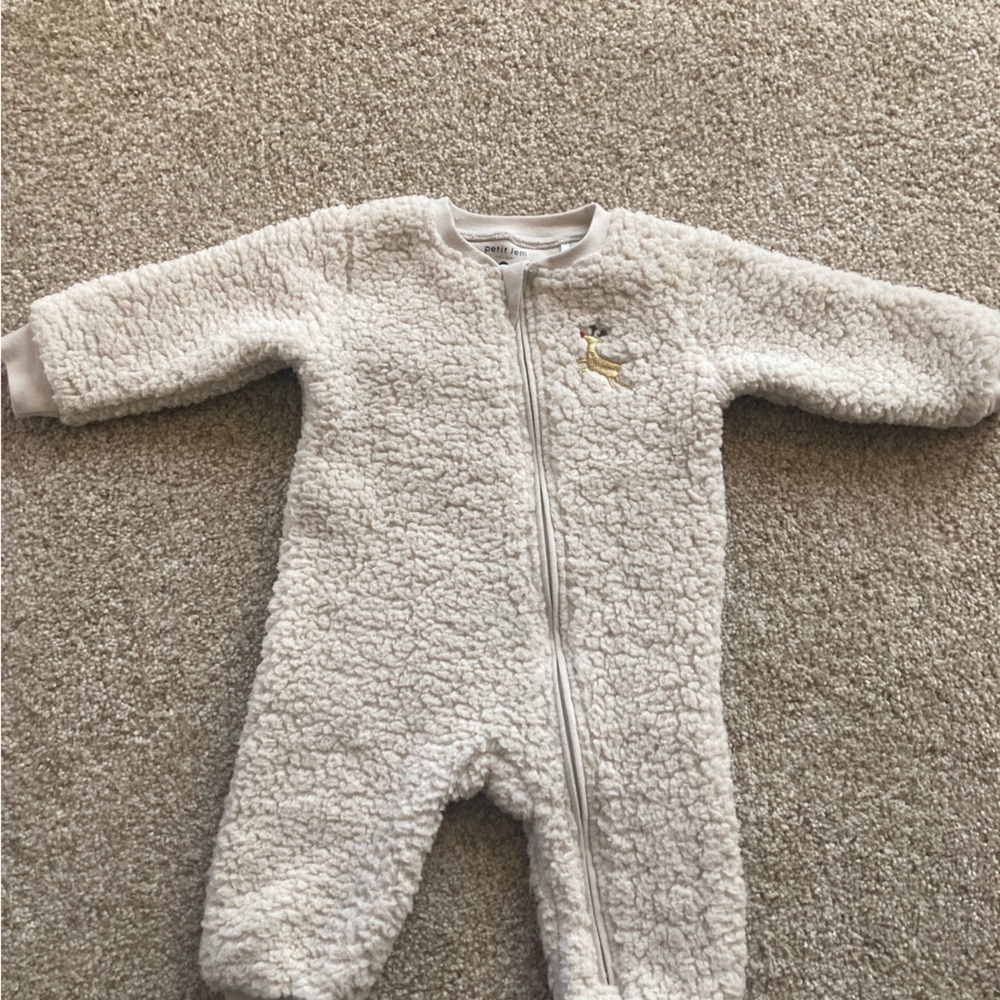 Reindeer baby bunting